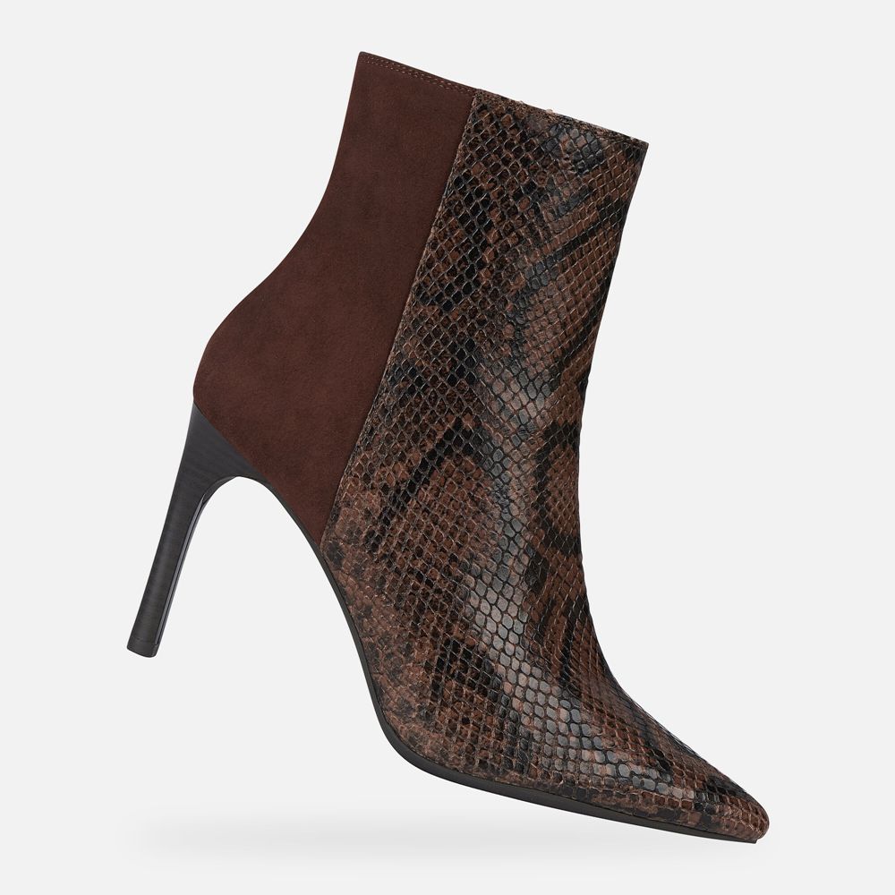 Geox Bayan Ankle Bot Kahverengi - Faviola - DSY-534182